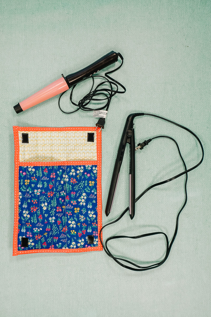 Curling Iron Travel Case Sewing Pattern