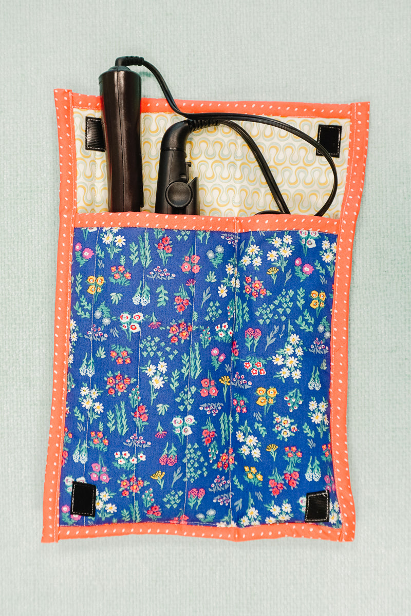 Curling Iron Travel Case Sewing Pattern