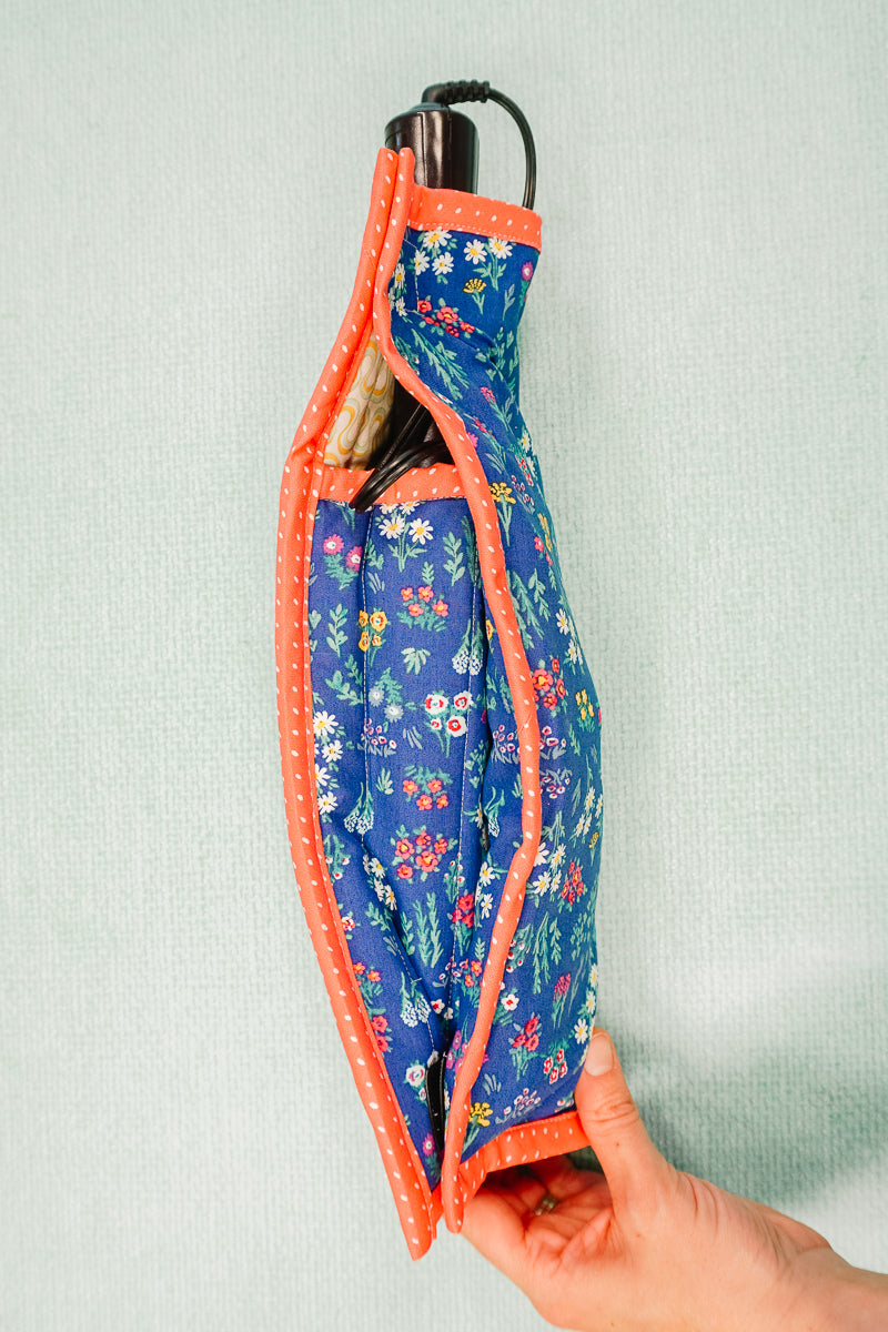 Curling Iron Travel Case Sewing Pattern
