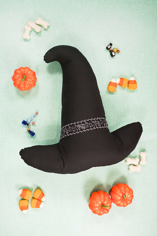 Witch Hat Pillow Sewing Pattern