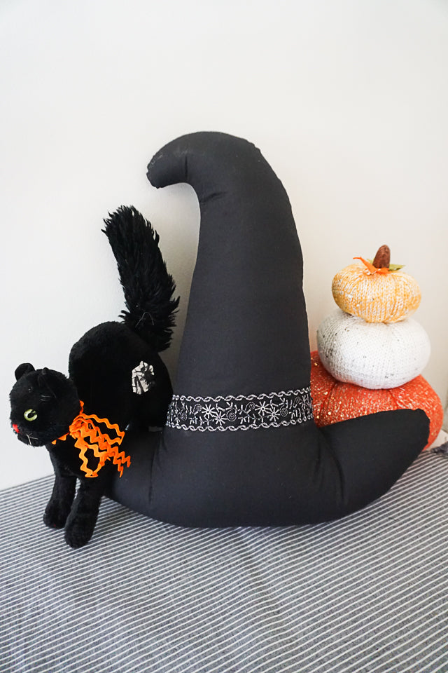 Witch Hat Pillow Sewing Pattern