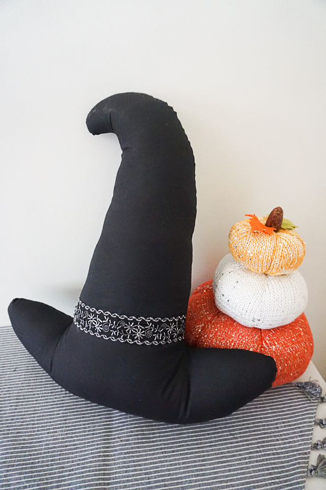 Witch Hat Pillow Sewing Pattern