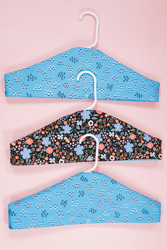 Hanger Cover Sewing Pattern and Tutorial