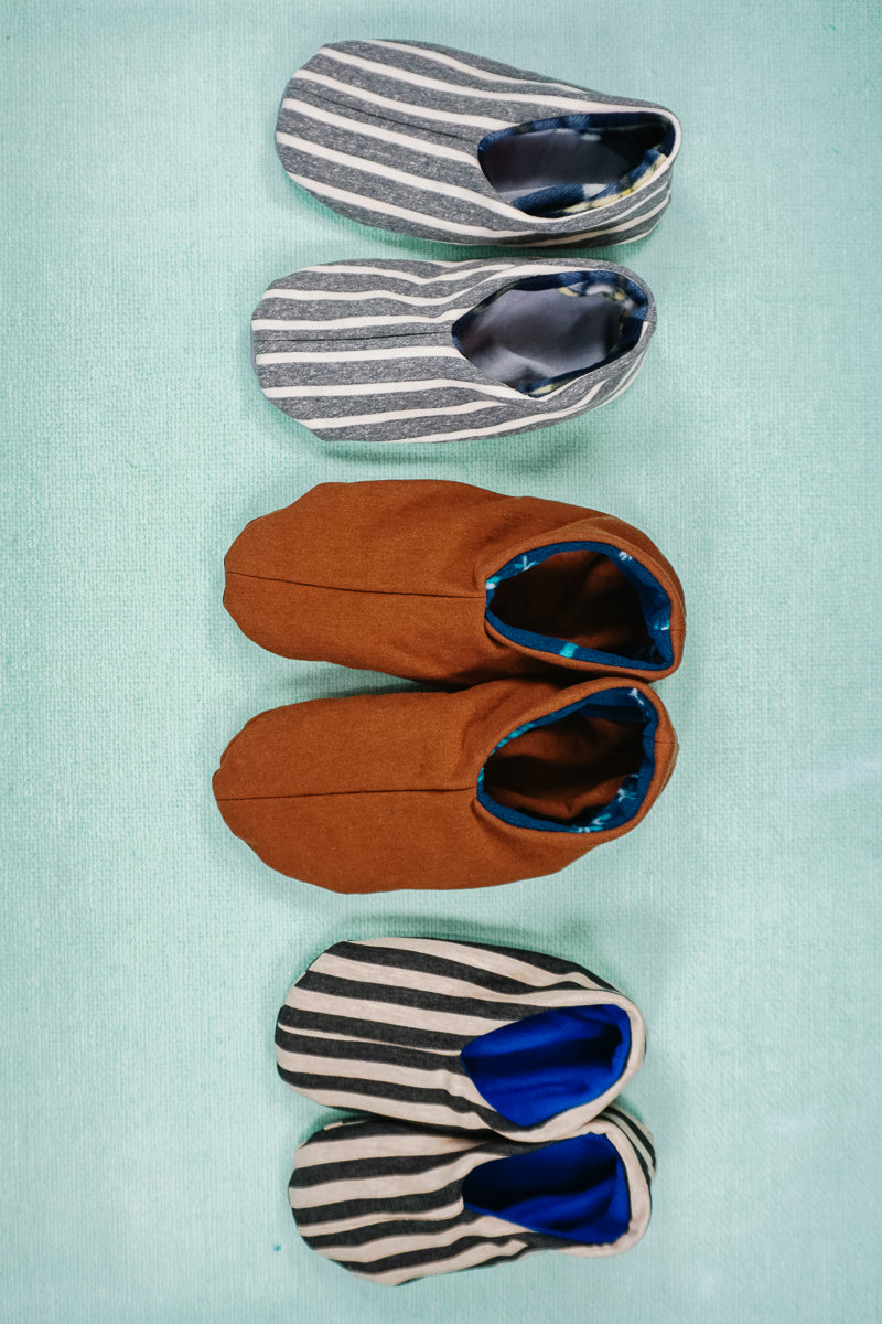 Men Slipper Sewing Pattern