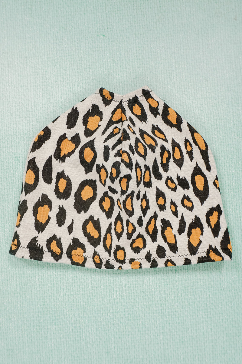 Ponytail Beanie Sewing Pattern and Tutorial