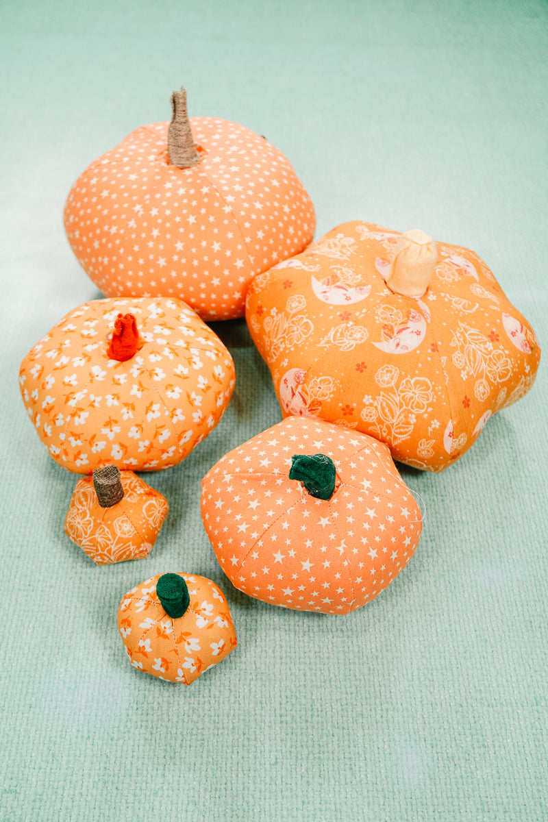 Fabric Pumpkin Sewing Pattern