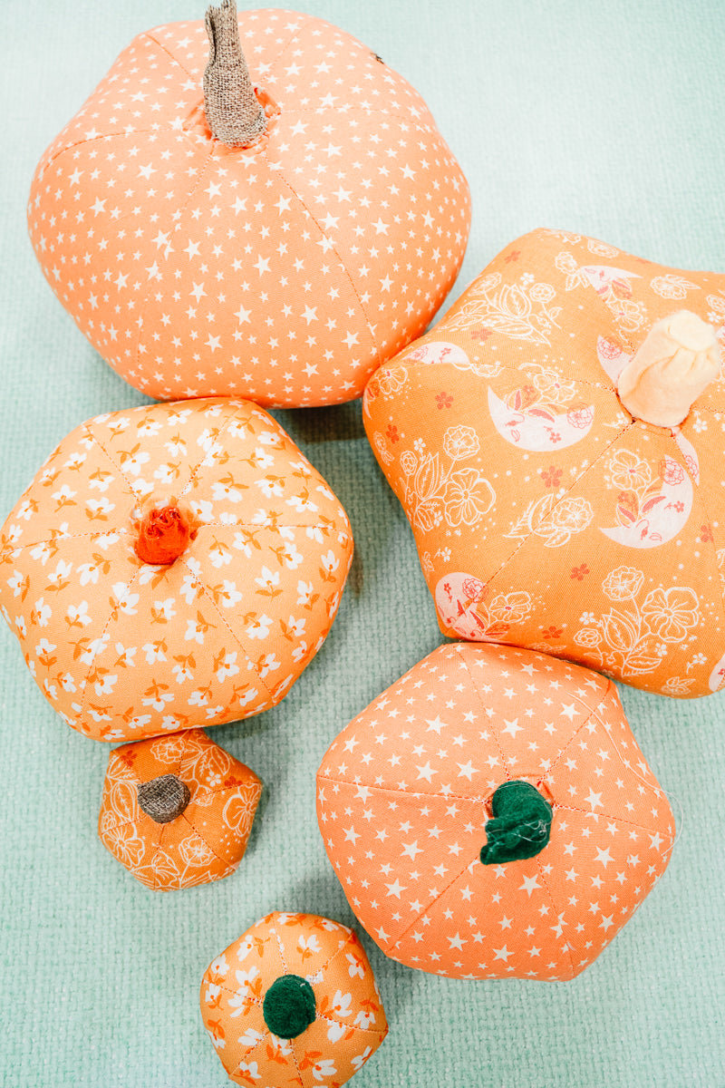 Fabric Pumpkin Sewing Pattern