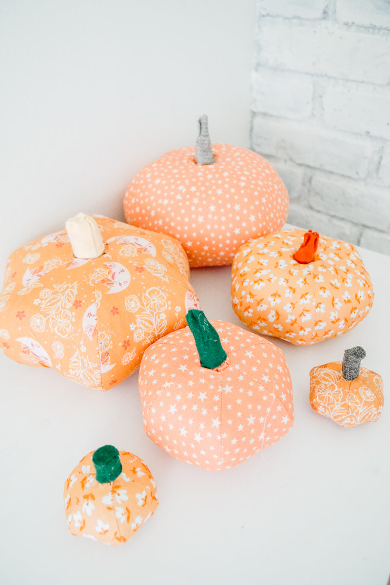 Fabric Pumpkin Sewing Pattern