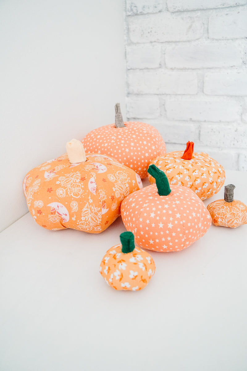 Fabric Pumpkin Sewing Pattern