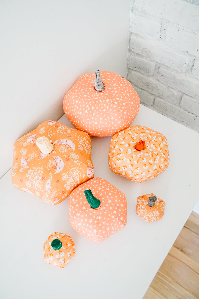 Fabric Pumpkin Sewing Pattern