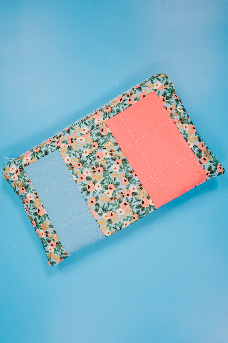 Zipper Pouch Pattern and Tutorial