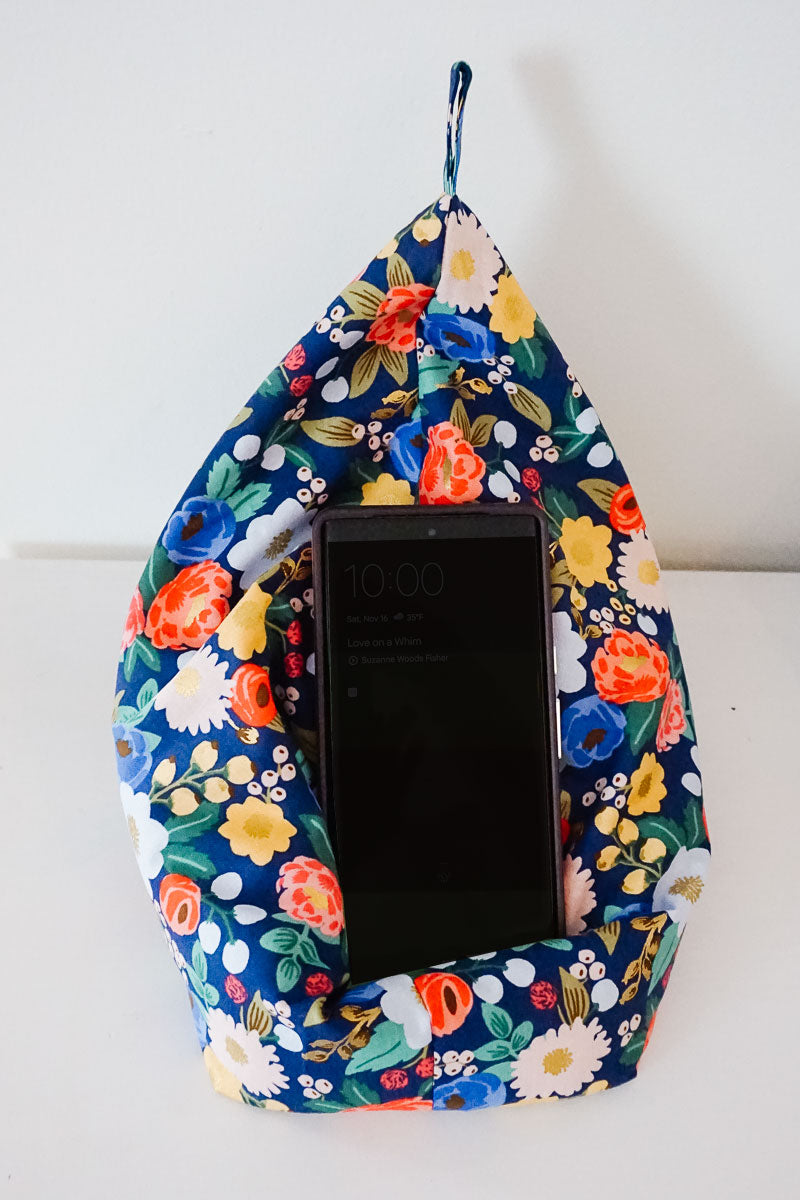 Tablet Bean Bag Sewing Pattern and Tutorial