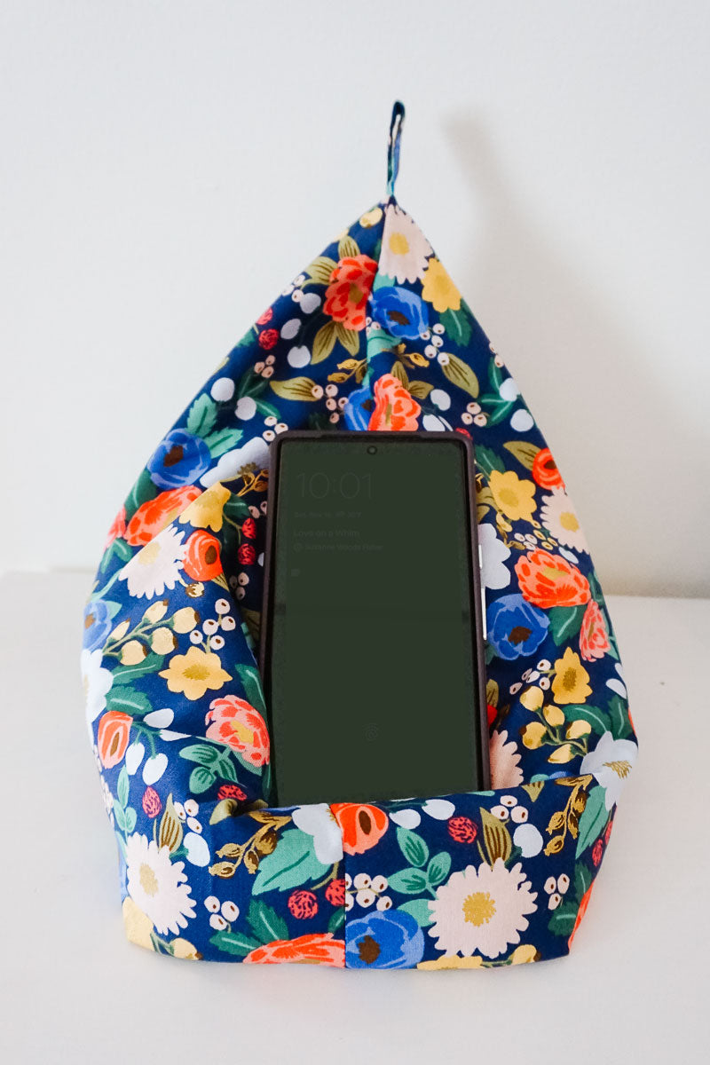 Tablet Bean Bag Sewing Pattern and Tutorial