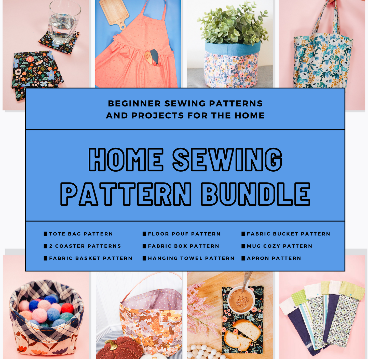 Home Sewing Patterns Bundle