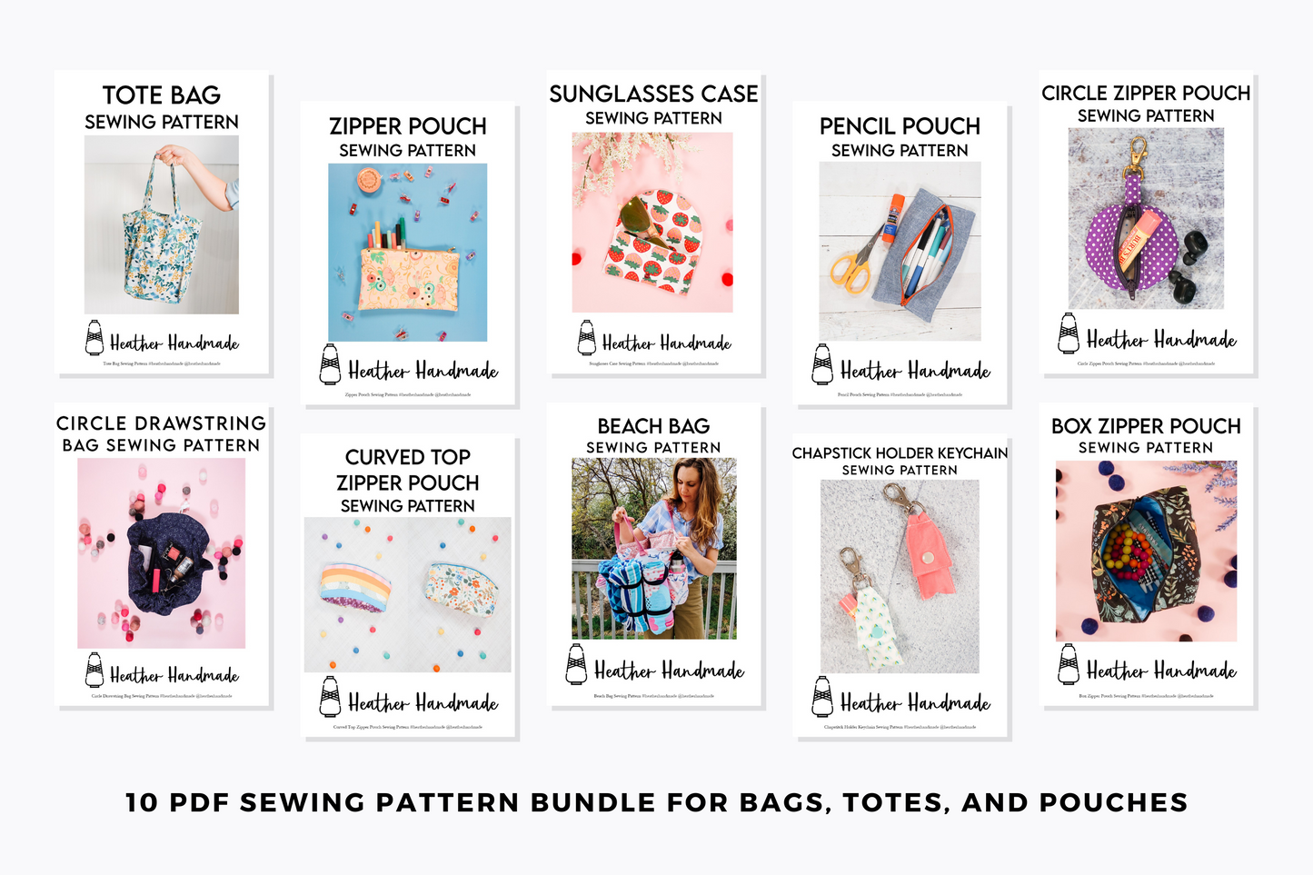 Bag Sewing Patterns Bundle