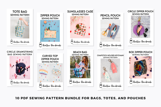 Bag Sewing Patterns Bundle