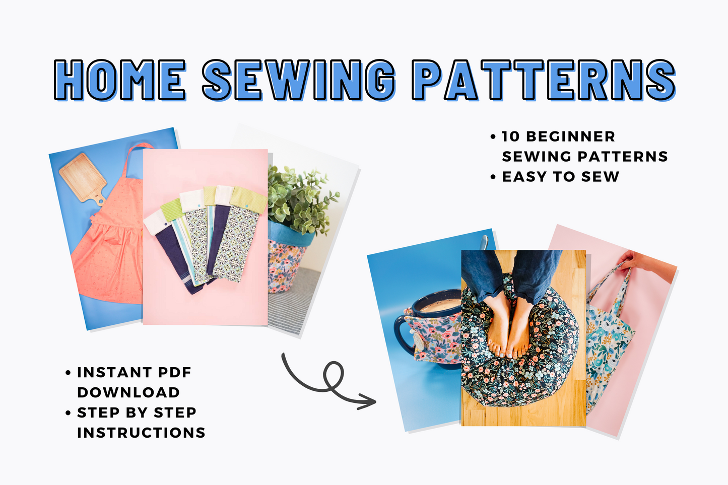 Home Sewing Patterns Bundle