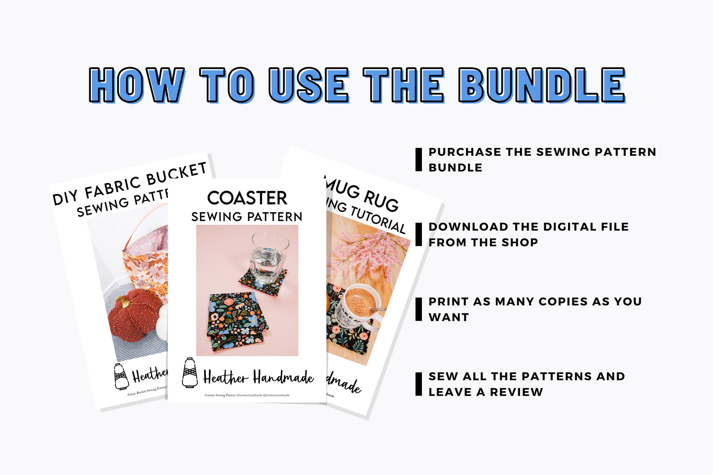 Home Sewing Patterns Bundle