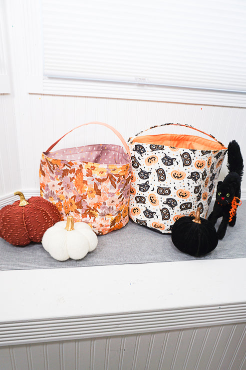Fabric Bucket Sewing Pattern and Tutorial – Heather Handmade Shop