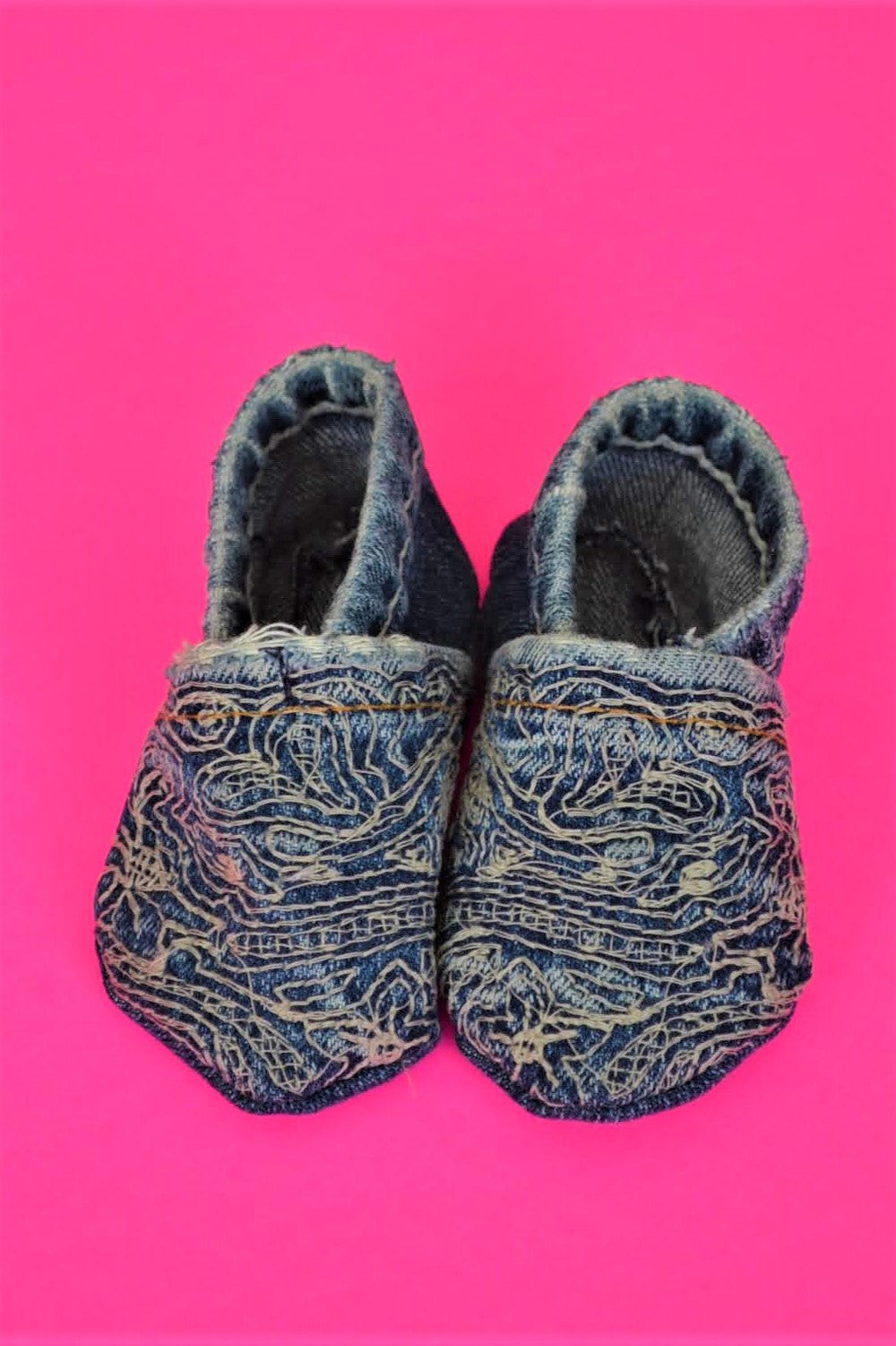 Upcycled Baby Shoes Pattern and Tutorial