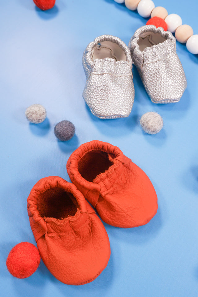Leather Baby Shoes Sewing Pattern and Tutorial