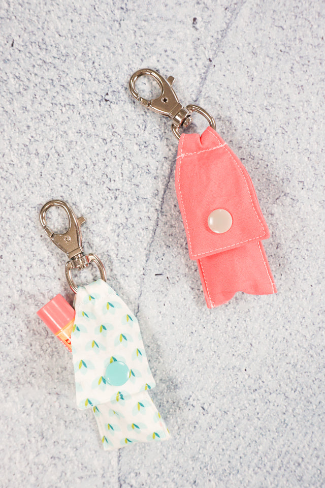 Chapstick Holder Keychain Pattern and Tutorial