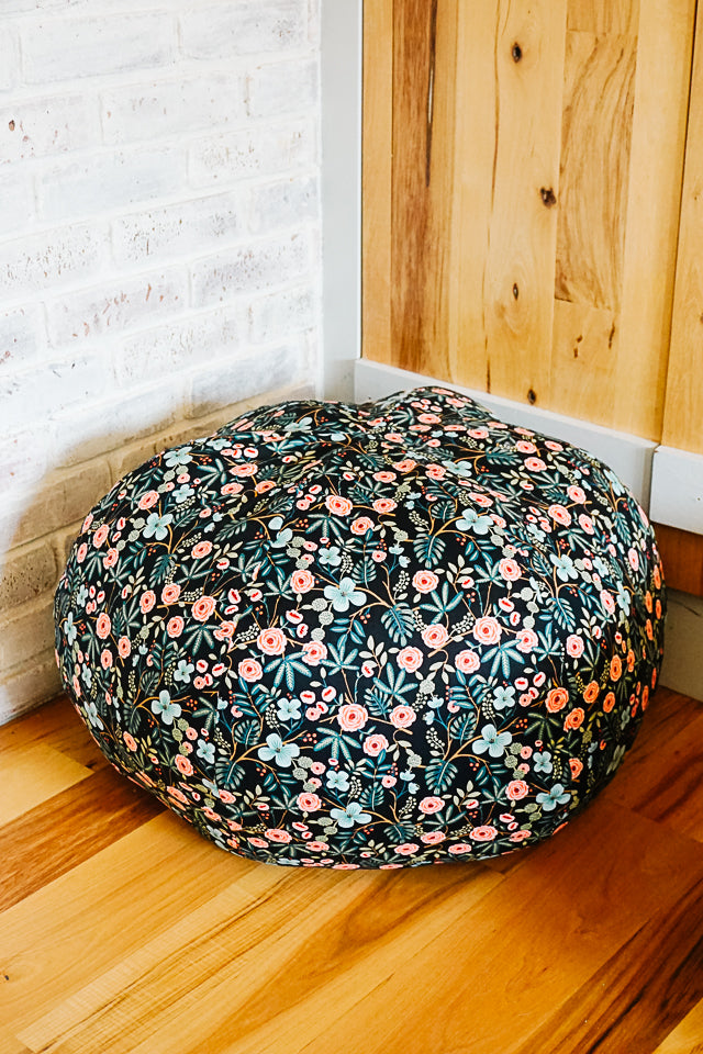 Floor Pouf Sewing Pattern and Tutorial