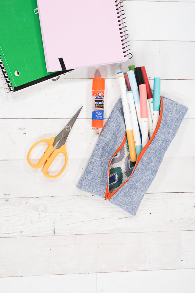 Pencil Pouch Pattern and Tutorial