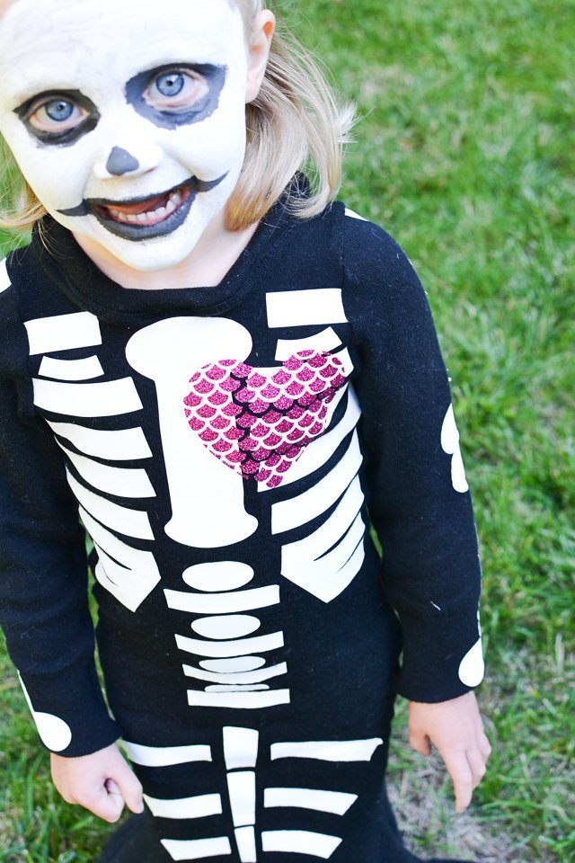 skeleton mermaid costume diy