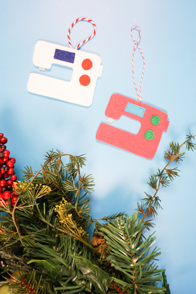 Sewing Themed Felt Ornament Pattern Bundle