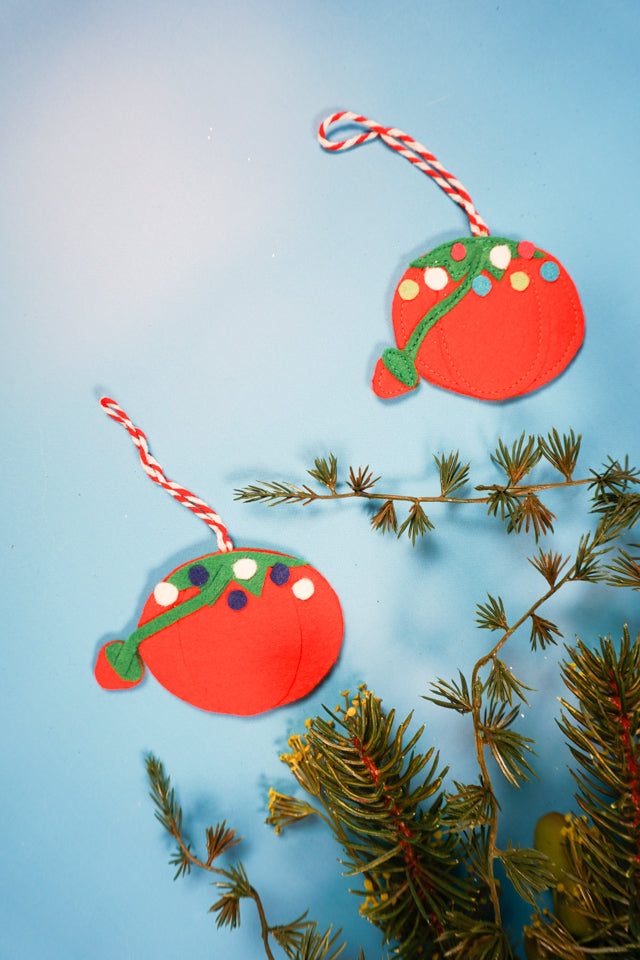 Sewing Themed Felt Ornament Pattern Bundle