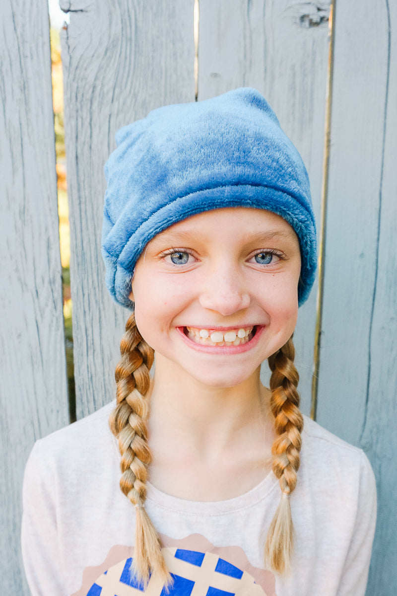 Fleece Hat Sewing Pattern and Tutorial