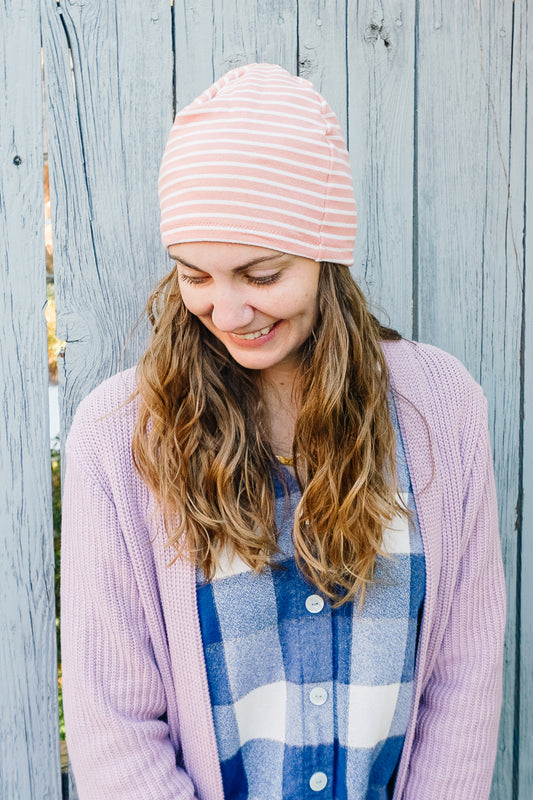 Fleece Hat Sewing Pattern and Tutorial