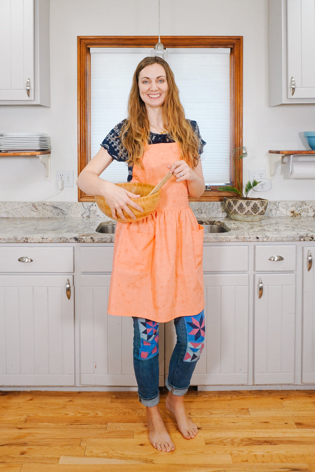 Apron Sewing Pattern and Tutorial