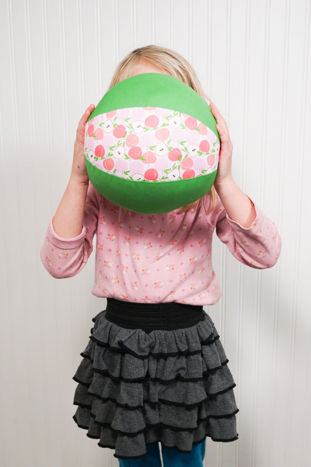 Fabric Ball Sewing Pattern and Tutorial