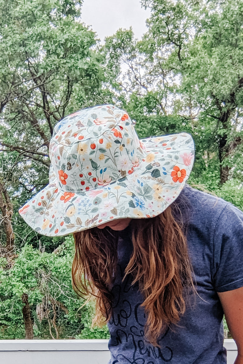 Bucket Hat Sewing Pattern and Tutorial