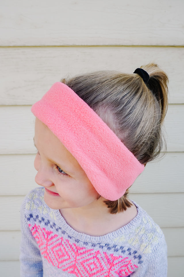 Child Ear Warmer Sewing Pattern and Tutorial