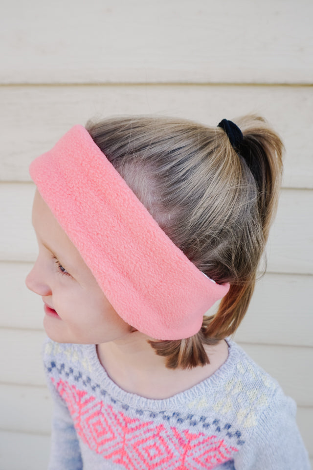 Child Ear Warmer Sewing Pattern and Tutorial