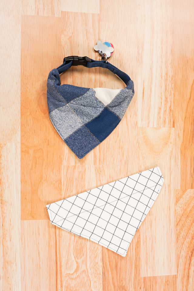 Dog Bandana Sewing Pattern and Tutorial