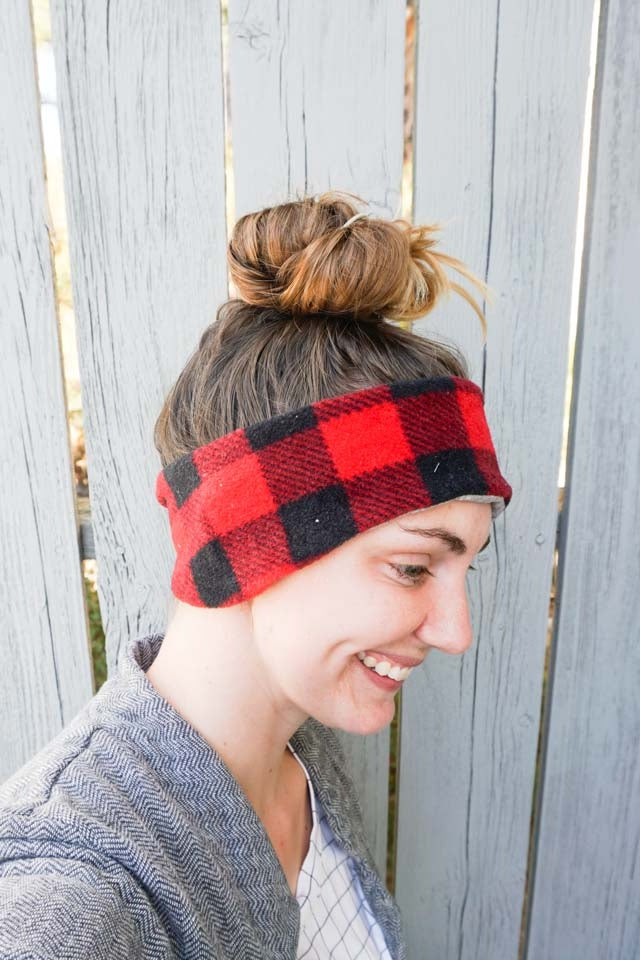 Ear Warmer Sewing Pattern and Tutorial