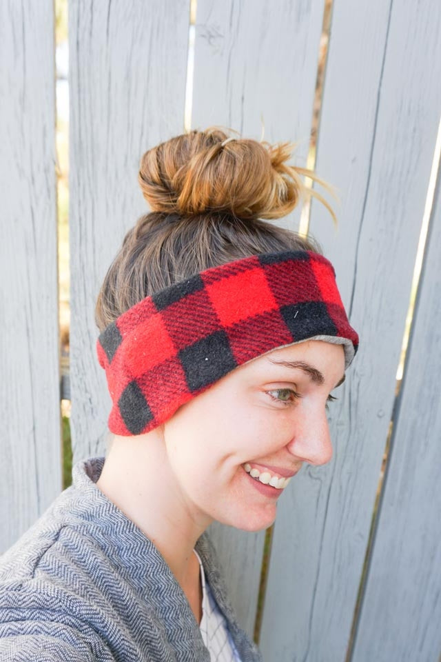 Ear Warmer Sewing Pattern and Tutorial