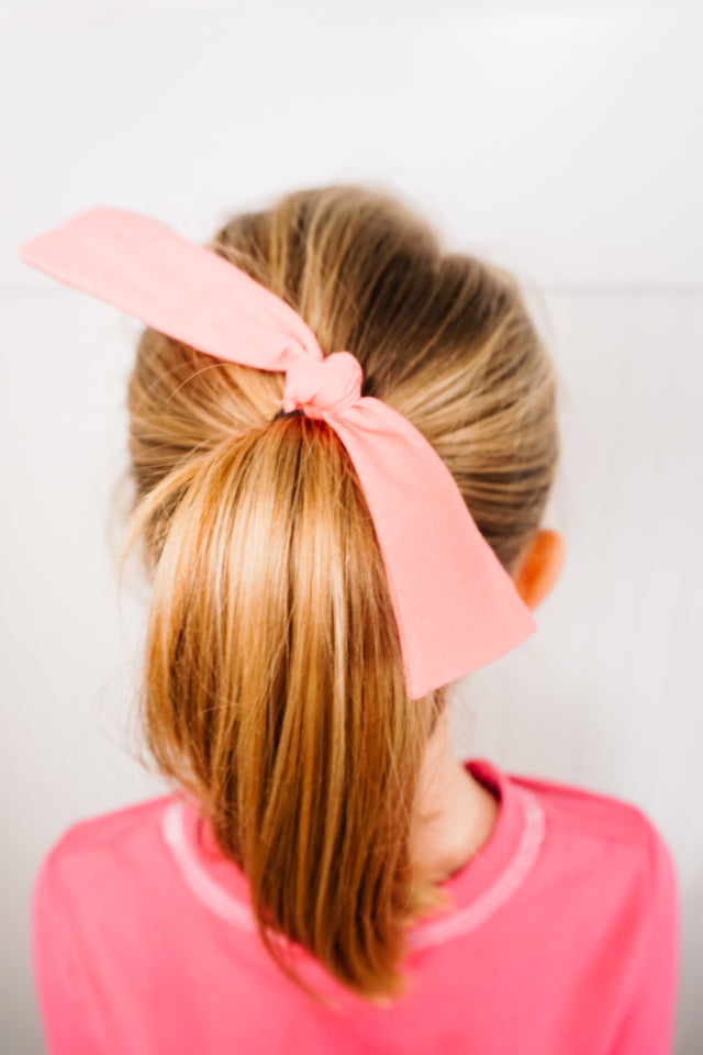 Bow Elastic Hair Ties Pattern and Tutorial