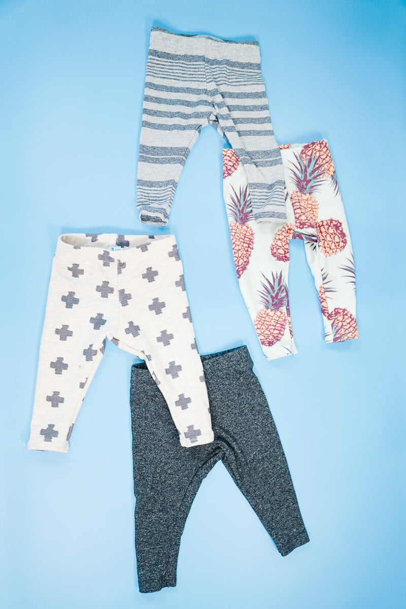 Baby Leggings Sewing Pattern and Tutorial