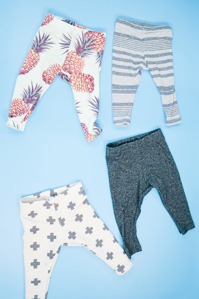 Baby Leggings Sewing Pattern and Tutorial