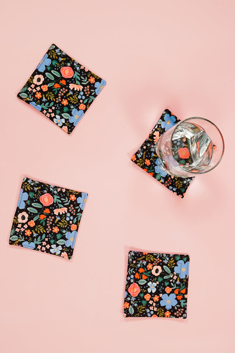 Coaster Sewing Pattern and Tutorial