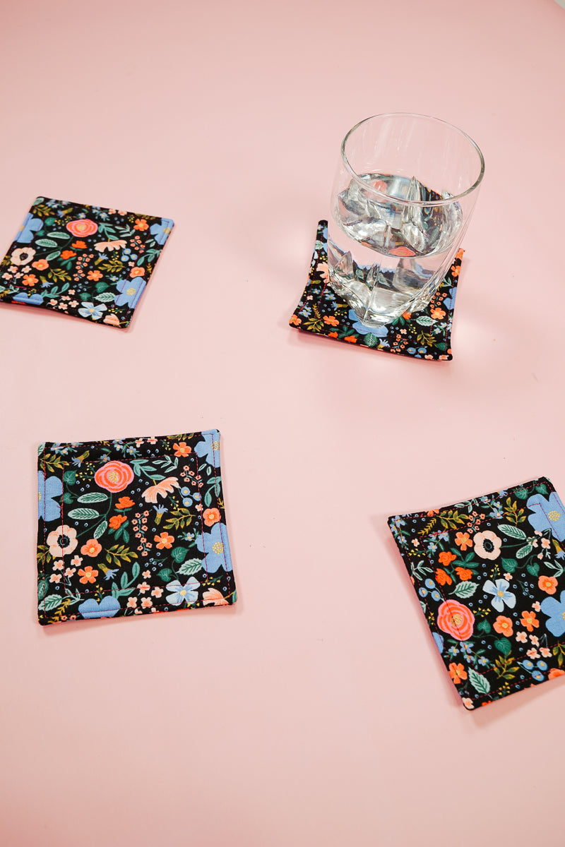 Coaster Sewing Pattern and Tutorial