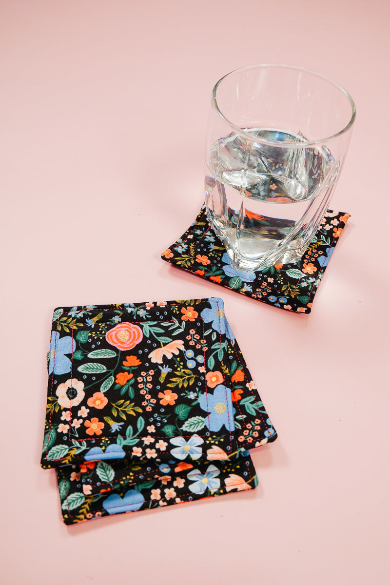 Coaster Sewing Pattern and Tutorial