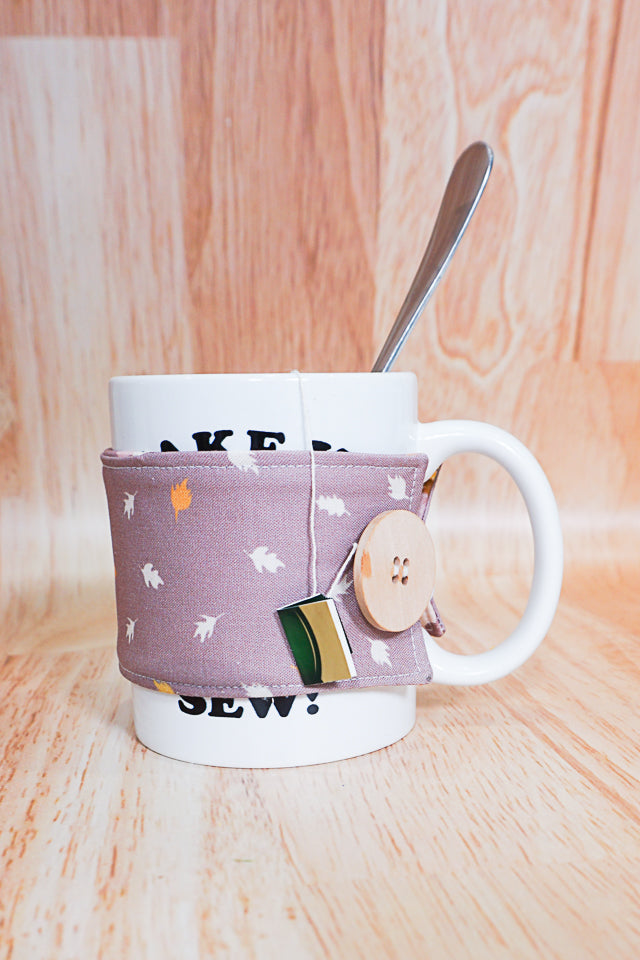 Mug Cozy Sewing Pattern and Tutorial