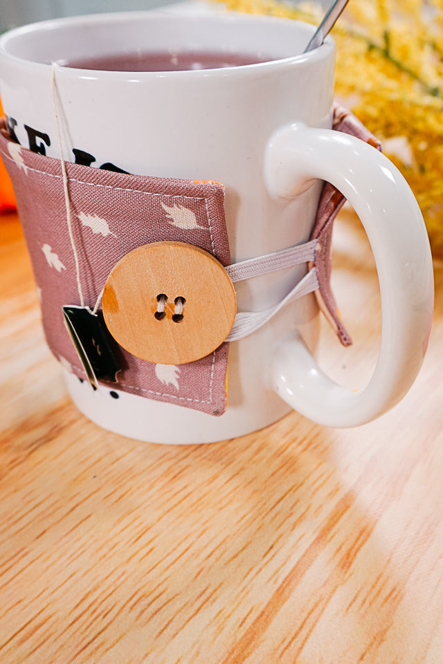 Mug Cozy Sewing Pattern and Tutorial